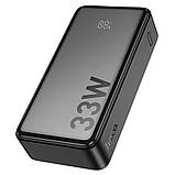 Універсальна Мобільна Батарея Power Bank Hoco Q27 Jewel 33W 10000mAh Колір Титанове золото, фото 6
