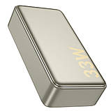 Універсальна Мобільна Батарея Power Bank Hoco Q27 Jewel 33W 10000mAh Колір Титанове золото, фото 7