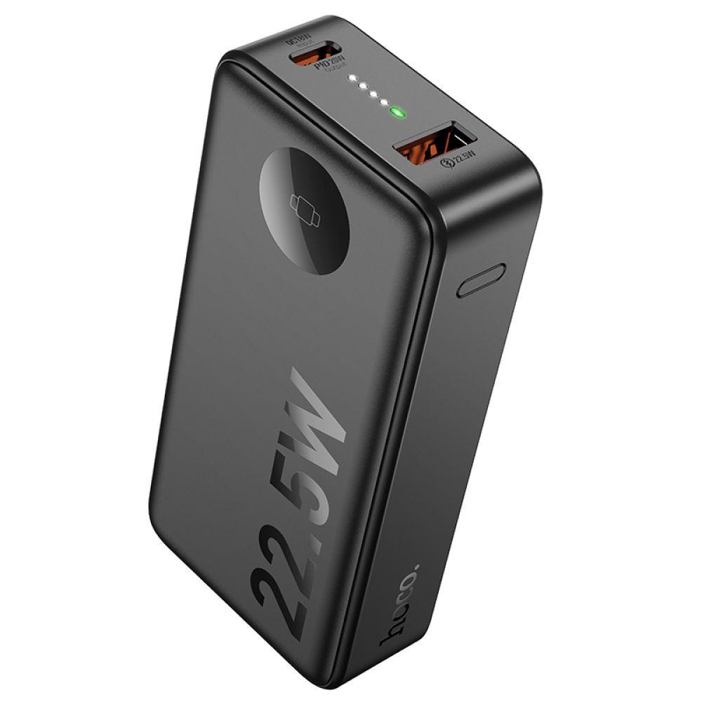 Універсальна Мобільна Батарея Power Bank Hoco Q27B Jewel 22.5W+PD20W with watch charger 10000mAh Колір Чорний