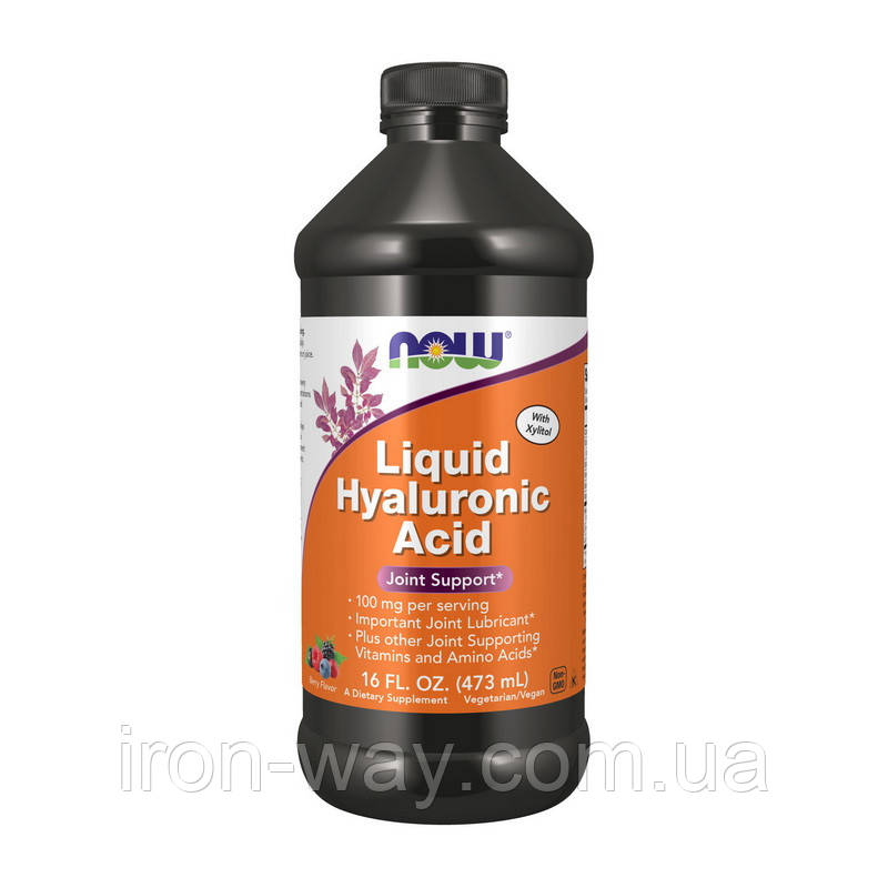 NOW Liquid Hyaluronic Acid (473 ml, berry)
