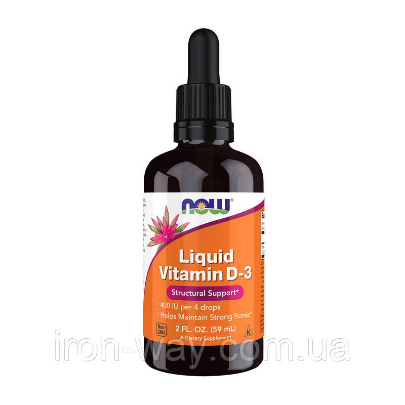 NOW Liquid Vitamin D-3 (59 ml)