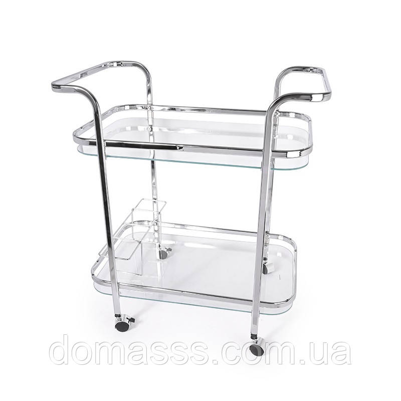 Сервірувальний столик на колесах із підставкою для вина (DA 69120C08), фото 1