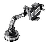 Тримач автомобільний XO C146, чорний, фото 3