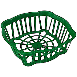 Кошик для цибулинних 300х300х60 мм 4.7 літра, овальна форма