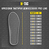 Тактичні кросівки демісезонні M-TAC PRO LINE COYOTE койот, фото 6