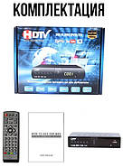 Цифрова ефірна приставка T2 для телевізора з дисплеєм та пультом HDTV DVB-T3, фото 8