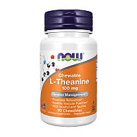 NOW L-Theanine 100 mg Chewable (90 chewables)