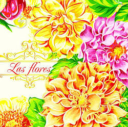 Серветки ТМ "Luxy" 33*33, 3 шари, 18 шт. "Горжини" 1/16