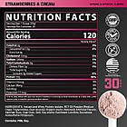 Nutrex Research IsoFit Whey Protein Powder 30 Servings Strawberries Cream, фото 2