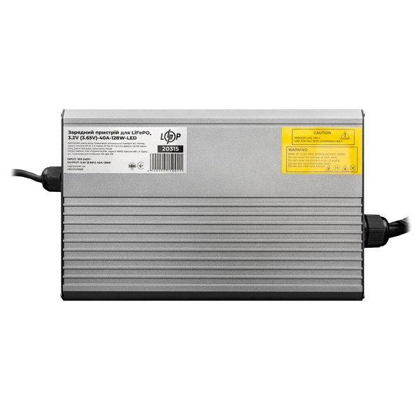 Зарядний пристрій для акумуляторів LiFePO4 3.2 V (3.65 V)-40A-128W-LED