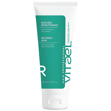 Маска відновлююча для пошкодженого волосся VITAEL DAMAGED HAIR RESTORING MASK 250 мл VTL0008-250