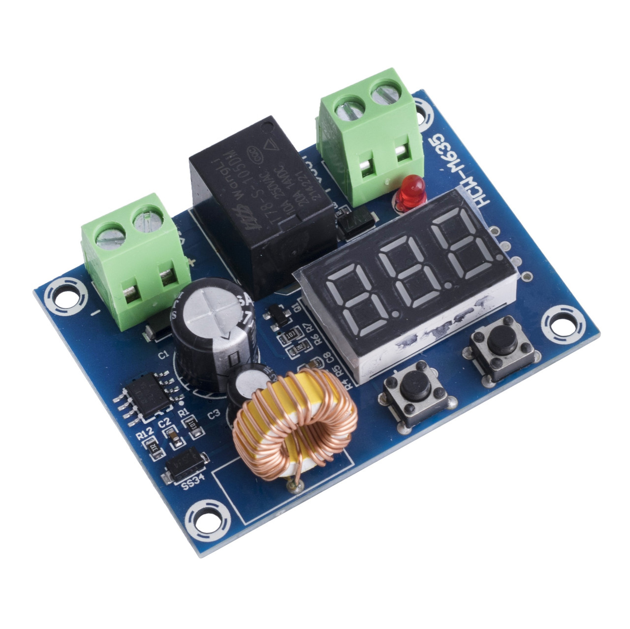 Модуль захисту низької напруги з вольтметром, VHM-009