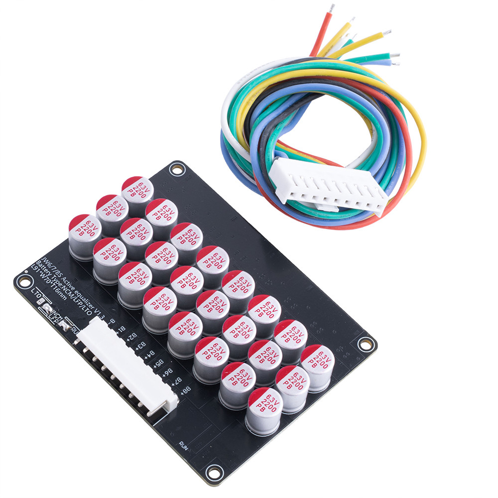 Активний балансир конденсаторний Li-ion/Lifepo4/LTO: 6-8S