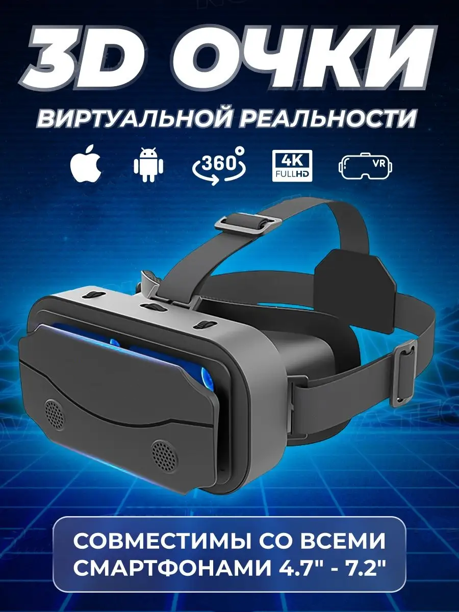 Виртуальная реальность, Виар очки для телефона (4.7-7 inch), OLN (ID ...