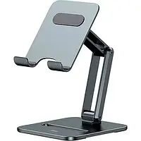 Підставка для планшета Baseus Desktop Biaxial Foldable Metal Stand Gray