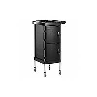 Професійний візок на 4 робочі відділення закритого типу на замку (578-004)