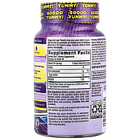 Melatonin Gummies PJ Masks Power Heroes For Ages 4+ Yummy Berry 1 мг L'il Critters 60 жувальних таблеток, фото 2