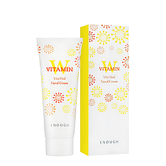 Крем для рук з вітамінним комплексом Enough W Vitamin Vita Hand Cream 100 мл