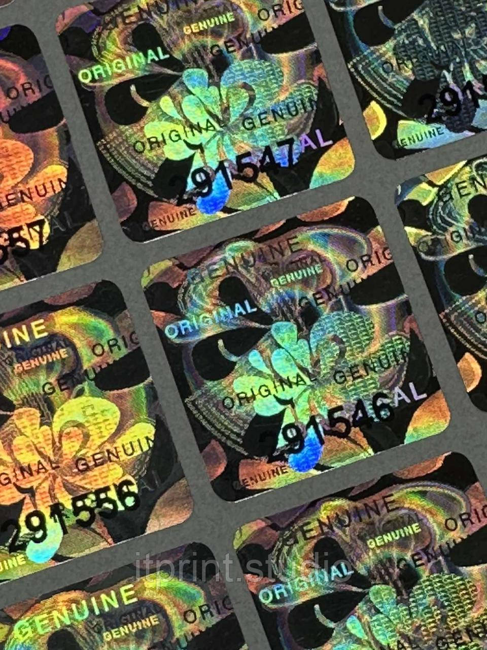 Квадратні сріблясті ORIGINAL 15х15 мм