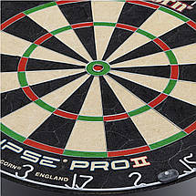 Дартс професійна мішень із сизалю Unicorn Eclipse Pro II PDC + захист + дротики на двох гравців, фото 6