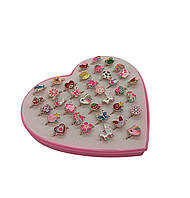 Дитячі металеві кільця асорті