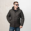 Чоловіча куртка осінь-весна від виробника 50-62 чорний, фото 7