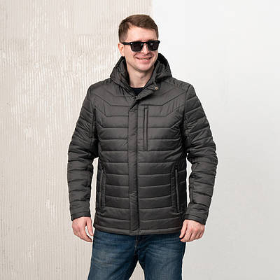 Куртка чоловіча демісезонна   від виробника 50-62 графіт