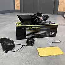 УЦІНКА! Оптичний приціл SPINA OPTICS M9 LS3-10x42E з ЛЦВ, 3-10x42, червоний лазер, фото 3