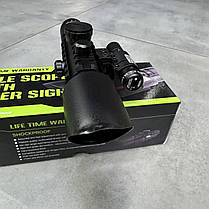 УЦІНКА! Оптичний приціл SPINA OPTICS M9 LS3-10x42E з ЛЦВ, 3-10x42, червоний лазер, фото 6