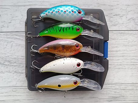 Воблер DEEPHASE 65мм 14,5гр Набір 5шт в коробці, фото 2