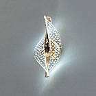 Світлодіодне LED бра 6 Вт з регульованою колірною температурою колір каркаса золотий D-F4962-5, фото 7