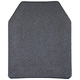 Бронепластина 3+ класу захисту (4 клас з балістичним підпором) 25*30 ТМ Балістика, фото 2