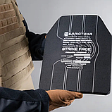 Бронепластина 3+ класу захисту (4 клас з балістичним підпором) 25*30 ТМ Балістика, фото 4