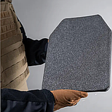 Бронепластина 3+ класу захисту (4 клас з балістичним підпором) 25*30 ТМ Балістика, фото 5