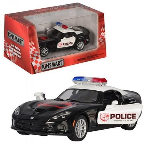 Модель легкова VIPER GTS 5" KT5363WP Police метал. інерц.відкр.довг.кор./96/