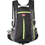 Велорюкзак з чохлом для шолома Naturehike 15 л sky blue NH15C001-B, блакитний, фото 4