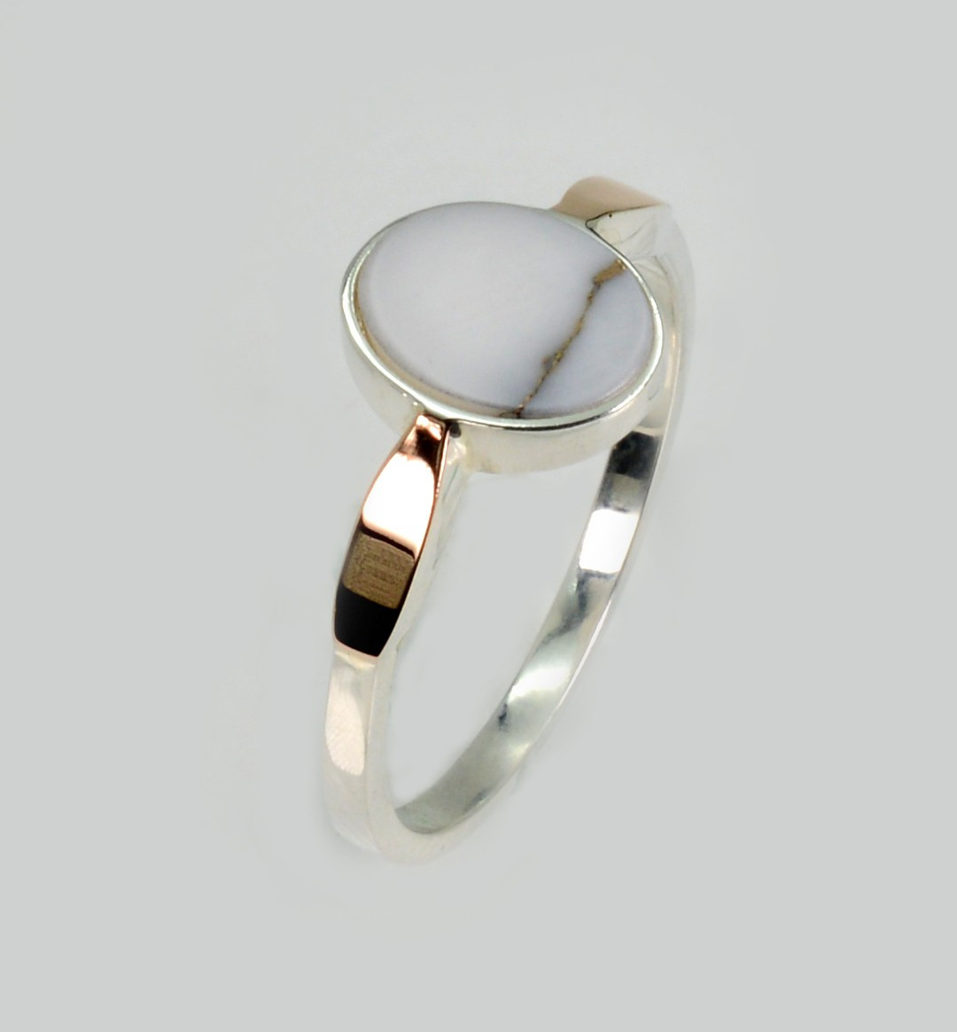 Срібна каблучка з агатом, фото 1