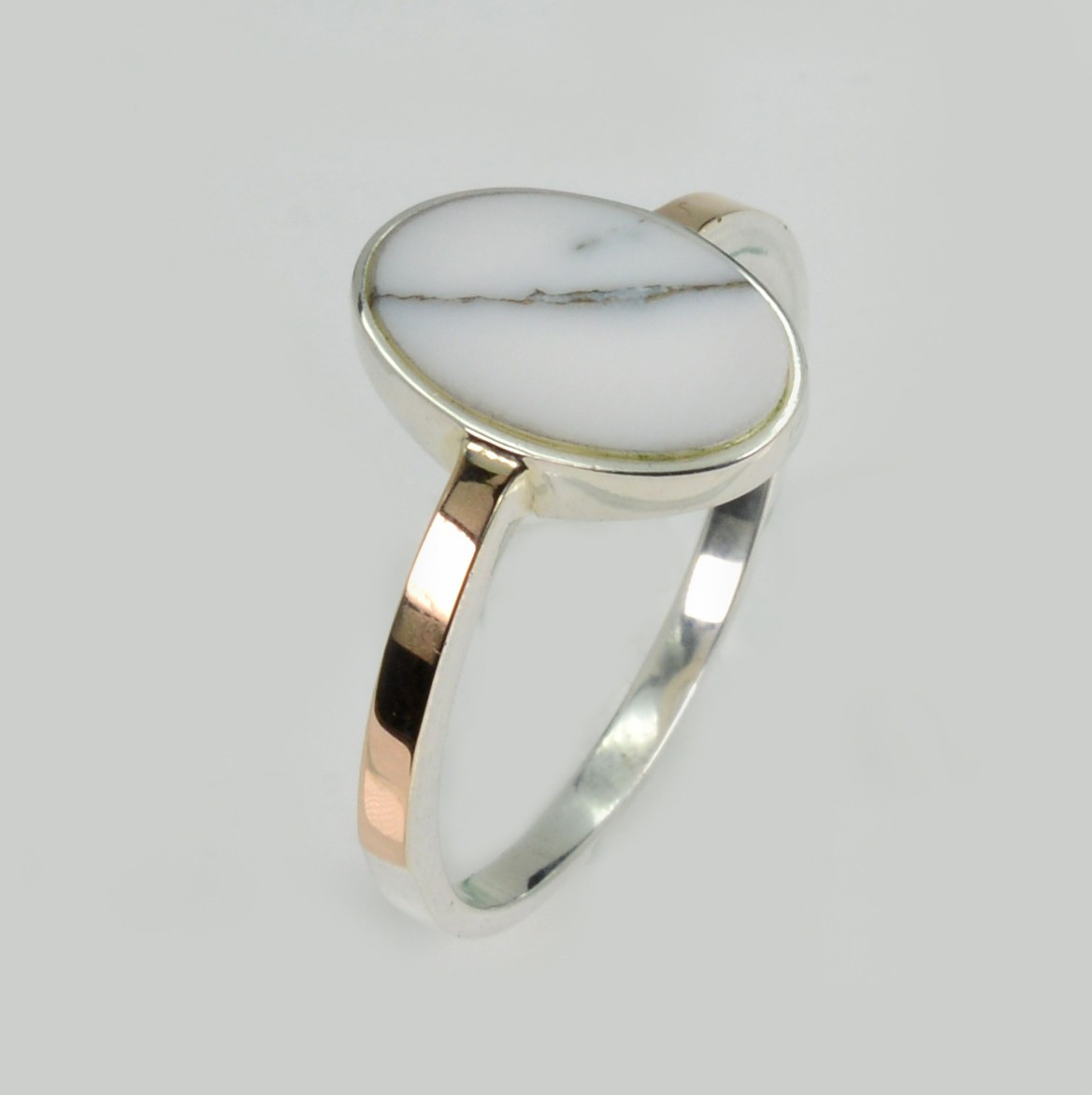 Срібна каблучка з агатом, фото 1