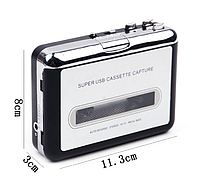 Касетний плеєр "Walkman Retro" для прослуховування аудіокасет, ностальгія за 80ми 90ми, Вінтажний Ретро Cassette Tape Player