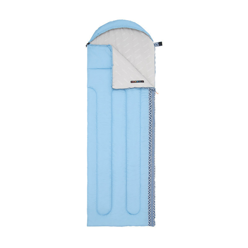 Спальник з капюшоном Naturehike L250 NH21MSD07, (9°C), лівий, блакитний, фото 1