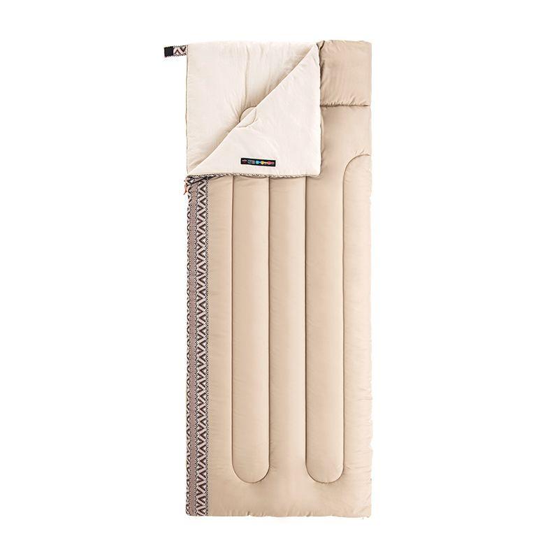 Спальний мішок Naturehike L150 NH20MSD05 лівий, (13°C), бежевий, фото 1