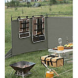 Чохол-органайзер Naturehike для кілочків (великий) NH20PJ093, коричневий, фото 4