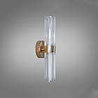 Світлодіодне LED бра 12 Вт з регульованою колірною температурою колір каркаса золотий D-Q3/2GD, фото 3