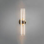 Світлодіодне LED бра 12 Вт з регульованою колірною температурою колір каркаса золотий D-Q3/2GD, фото 2