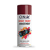 Фарба акрилова RAL 3005 Червоне вино ONIX WINE RED 400 мл