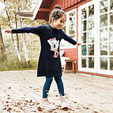 Тепла в`язана сукня плаття Lupilu для дівчинки р.110-116 - 4-6 років, фото 4