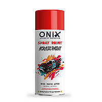 Фарба акрилова RAL 3020 Світло-червона ONIX TRAFFIC RED 400 мл