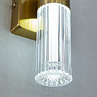 Світлодіодне LED бра 6 Вт з регульованою колірною температурою колір каркаса золотий D-0262-A GD, фото 5