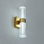 Світлодіодне LED бра 6 Вт з регульованою колірною температурою колір каркаса золотий D-0262-A GD, фото 4