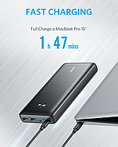 Портативний зарядний пристрій Anker PowerCore III Elite 25600 mAh 87W (Black), фото 3